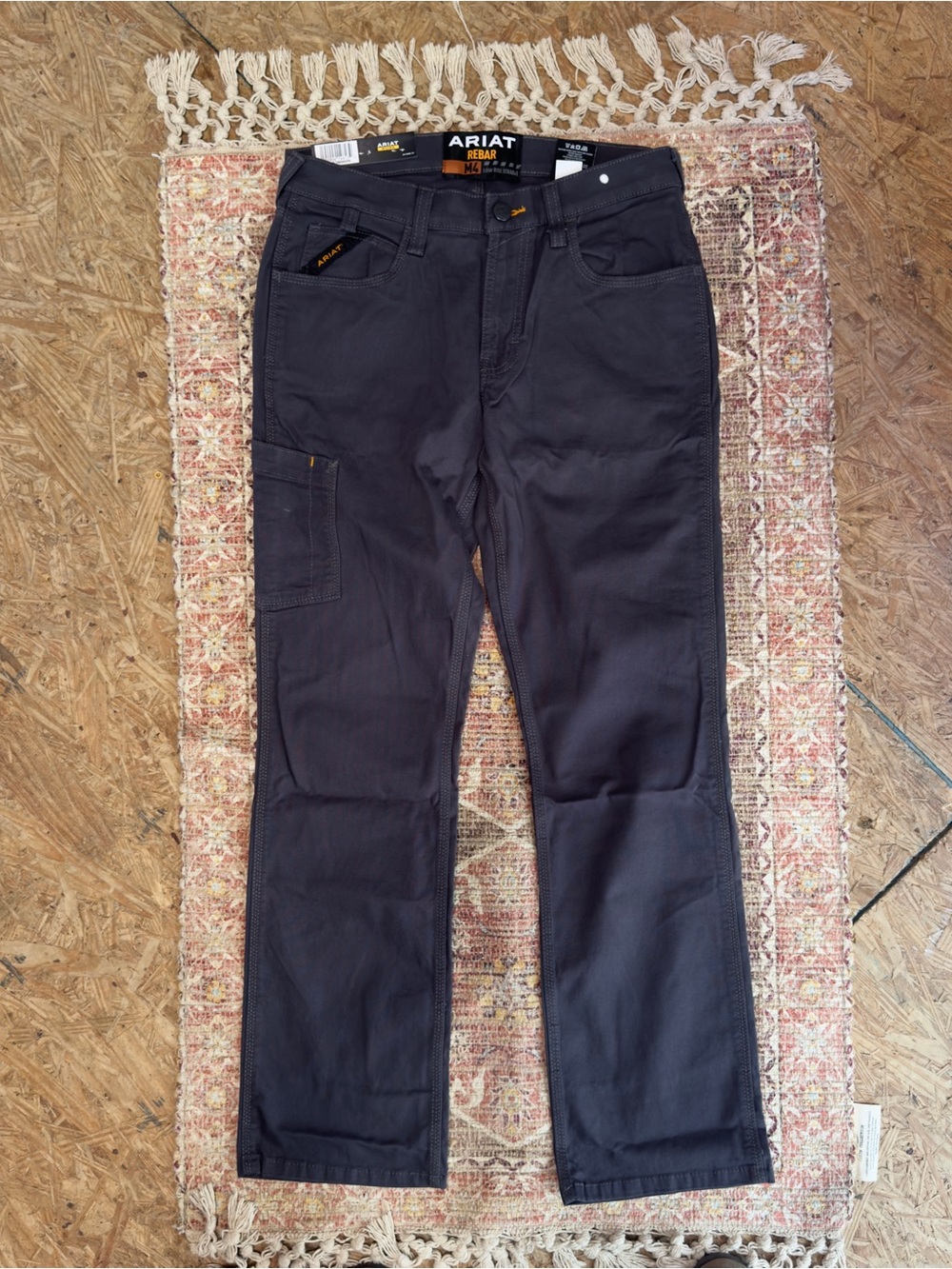 Ariat Men’s Dark Gray Cargo Work Pants